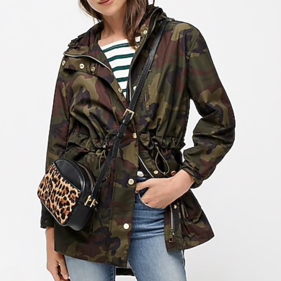 J. Crew Jackets & Blazers - J. Crew perfect raincoat in Camo